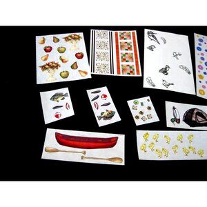 Creative Memories  Stickers, Wilderness, Birds, Buttons, Camping